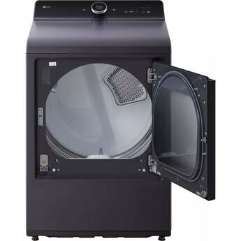 LG DLGX8601BE 27 Inch Top Load Gas Dryer Matte Black — thumbnail 9