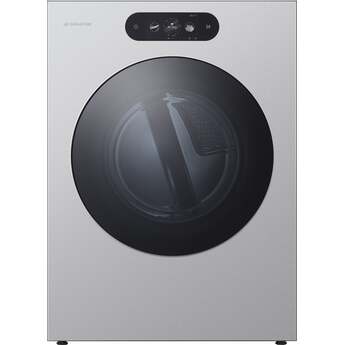 LG DLGX9901S 29 Inch Smart Dryer Brushed Platinum Steel