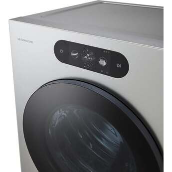 LG DLGX9901S 29 Inch Smart Dryer Brushed Platinum Steel — thumbnail 2