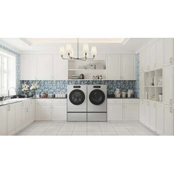 LG DLGX9901S 29 Inch Smart Dryer Brushed Platinum Steel — thumbnail 7