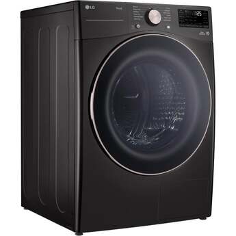 LG DLHC4002B 27 Inch 7.8 cu. ft. Wide Front Load Heat Pump Dryer, Ventless: Black Black Steel — thumbnail 11