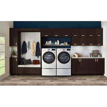 LG DLHC4002W 27 Inch 7.8 cu. ft. Wide Front Load Heat Pump Dryer, Ventless: White — thumbnail 17