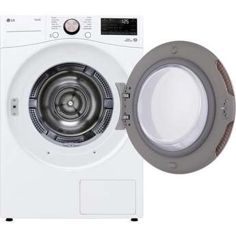 LG DLHC4002W 27 Inch 7.8 cu. ft. Wide Front Load Heat Pump Dryer, Ventless: White — thumbnail 6