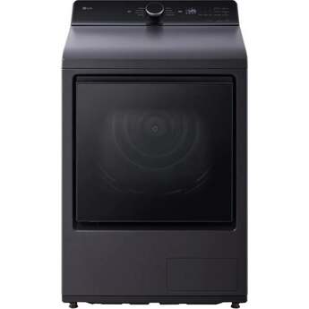 LG DLHC8402B 7.3 cu.ft. Dual Inverter Heat Pump Ventless Dryer Black Steel