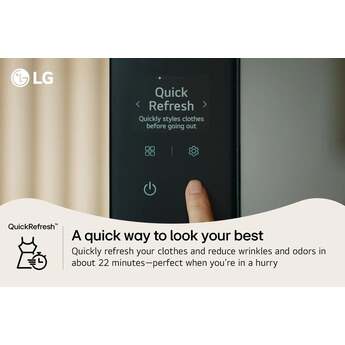 LG Smart Mirror with DUAL TrueSteam™, Dynamic MovingHanger™, Built-in HandySteamer™, Auto Fresh System, 10 Liter Dehumidification, Smart Detect Sensor and LG ThinQ™ Included — thumbnail 17