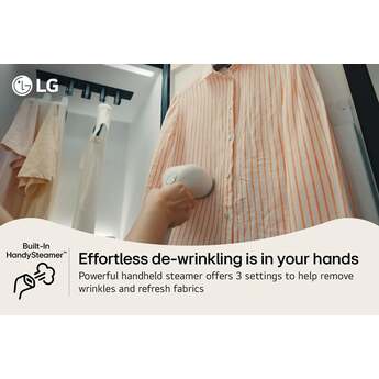 LG Smart Mirror with DUAL TrueSteam™, Dynamic MovingHanger™, Built-in HandySteamer™, Auto Fresh System, 10 Liter Dehumidification, Smart Detect Sensor and LG ThinQ™ Included — thumbnail 20