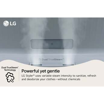 LG Smart Mirror with DUAL TrueSteam™, Dynamic MovingHanger™, Built-in HandySteamer™, Auto Fresh System, 10 Liter Dehumidification, Smart Detect Sensor and LG ThinQ™ Included — thumbnail 30