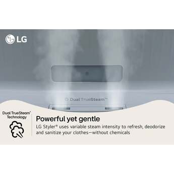 LG Smart Mirror with DUAL TrueSteam™, Dynamic MovingHanger™, Built-in HandySteamer™, Auto Fresh System, 10 Liter Dehumidification, Smart Detect Sensor and LG ThinQ™ Included — thumbnail 32