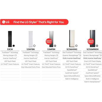 LG Smart Steam Closet Styler With Dual TrueSteam Technology And Dynamic MovingHanger: Beige — thumbnail 18