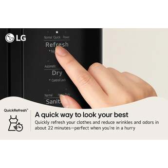 LG Smart Steam Closet Styler With Dual TrueSteam Technology And Dynamic MovingHanger: Beige — thumbnail 20