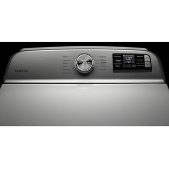 Maytag 7.4 cu.ft. White Front Load Electric Dryer with Extra Power Button — thumbnail 20