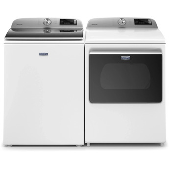 Maytag 7.4 cu.ft. White Front Load Electric Dryer with Extra Power Button — thumbnail 23