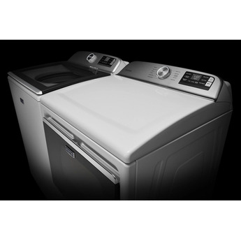 Maytag 7.4 cu.ft. White Front Load Electric Dryer with Extra Power Button — thumbnail 27