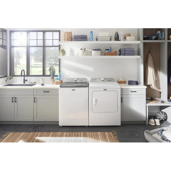 Maytag MED6500MW 29 Inch Electric Dryer with 7 cu. ft. Capacity — thumbnail 16