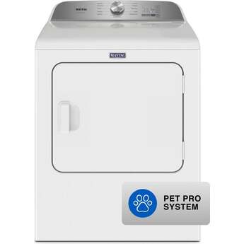 Maytag MED6500MW 29 Inch Electric Dryer with 7 cu. ft. Capacity — thumbnail 23