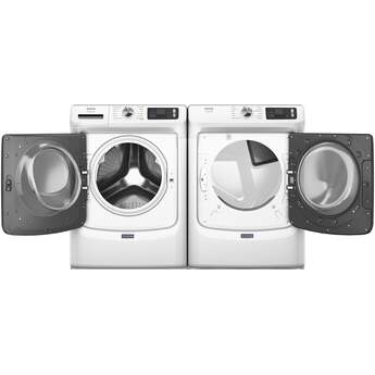 Maytag 27 Inch Pet Pro Front Load Electric Dryer: White — thumbnail 23