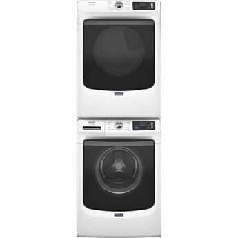 Maytag 27 Inch Pet Pro Front Load Electric Dryer: White — thumbnail 35