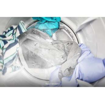 Maytag 27 Inch Pet Pro Front Load Electric Dryer: White — thumbnail 37