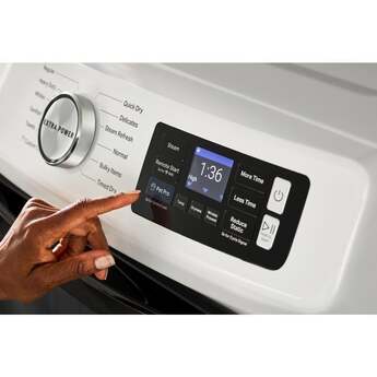 Maytag 27 Inch Pet Pro Front Load Electric Dryer: White — thumbnail 44