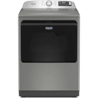 Maytag 7.4 Cu. Ft. Smart Top Load Electric Dryer With Pet Pro Option: Classic Silver — thumbnail 20
