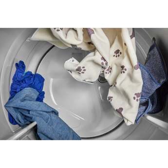 Maytag 7.4 Cu. Ft. Smart Top Load Electric Dryer With Pet Pro Option: Classic Silver — thumbnail 4