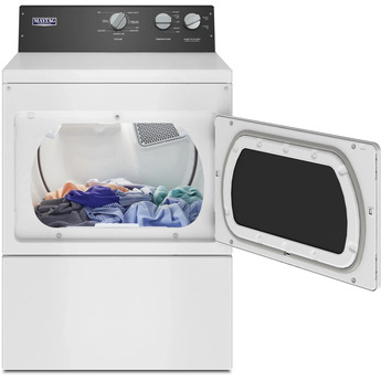Maytag MEDP586KW 27 Inch Electric Dryer with 7.4 cu. ft. Capacity — thumbnail 14
