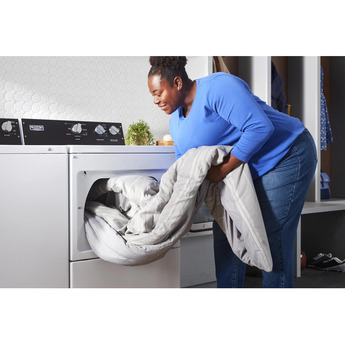 Maytag MEDP586KW 27 Inch Electric Dryer with 7.4 cu. ft. Capacity — thumbnail 15
