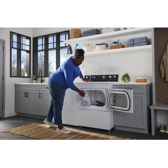 Maytag MEDP586KW 27 Inch Electric Dryer with 7.4 cu. ft. Capacity — thumbnail 18