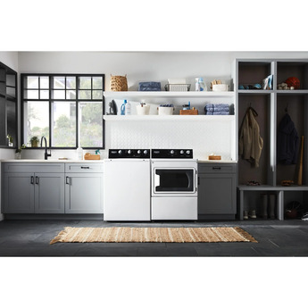 Maytag MEDP586KW 27 Inch Electric Dryer with 7.4 cu. ft. Capacity — thumbnail 8