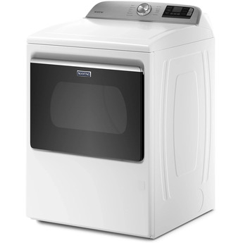 Maytag 7.4 cu.ft. White Front Load Gas Dryer with Extra Power Button — thumbnail 19