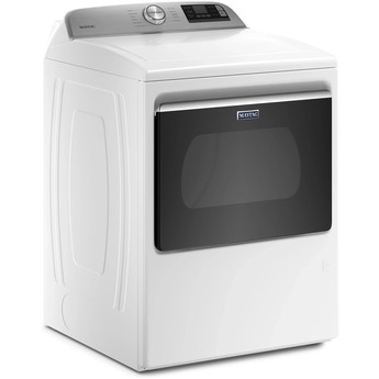 Maytag 7.4 cu.ft. White Front Load Gas Dryer with Extra Power Button — thumbnail 23