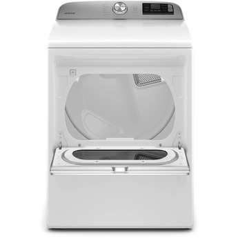 Maytag 7.4 cu.ft. White Front Load Gas Dryer with Extra Power Button — thumbnail 24
