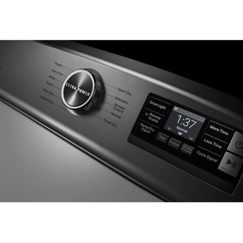 Maytag 7.4 cu.ft. White Front Load Gas Dryer with Extra Power Button — thumbnail 6