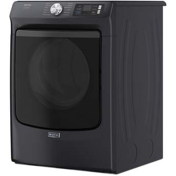 Maytag 27 Inch Smart Pet Pro Front Load Gas Dryer with 7.4 cu. ft. Capacity, Steam Cycle, Quick Dry, Remote Start, Drum Light, and Advanced Moisture Sensing and Energy Star Certified: Midnight Steel — thumbnail 18