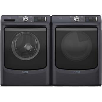 Maytag 27 Inch Smart Pet Pro Front Load Gas Dryer with 7.4 cu. ft. Capacity, Steam Cycle, Quick Dry, Remote Start, Drum Light, and Advanced Moisture Sensing and Energy Star Certified: Midnight Steel — thumbnail 42