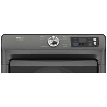 Maytag 27 Inch Smart Pet Pro Front Load Gas Dryer with 7.4 cu. ft. Capacity, Steam Cycle, Quick Dry, Remote Start, Drum Light, and Advanced Moisture Sensing and Energy Star Certified: Volcano Black — thumbnail 23