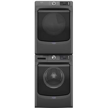 Maytag 27 Inch Smart Pet Pro Front Load Gas Dryer with 7.4 cu. ft. Capacity, Steam Cycle, Quick Dry, Remote Start, Drum Light, and Advanced Moisture Sensing and Energy Star Certified: Volcano Black — thumbnail 32