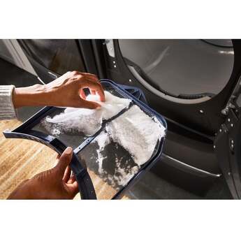 Maytag 27 Inch Smart Pet Pro Front Load Gas Dryer with 7.4 cu. ft. Capacity, Steam Cycle, Quick Dry, Remote Start, Drum Light, and Advanced Moisture Sensing and Energy Star Certified: Volcano Black — thumbnail 33
