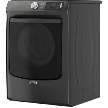 Maytag 27 Inch Smart Pet Pro Front Load Gas Dryer with 7.4 cu. ft. Capacity, Steam Cycle, Quick Dry, Remote Start, Drum Light, and Advanced Moisture Sensing and Energy Star Certified: Volcano Black — thumbnail 34