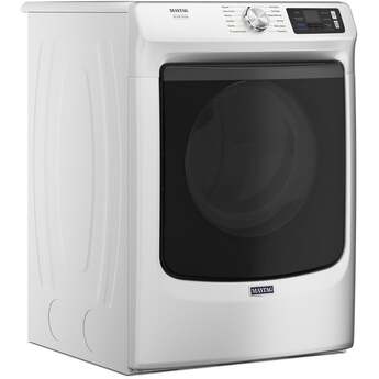 Maytag 27 Inch Smart Pet Pro Front Load Gas Dryer with 7.4 cu. ft. Capacity, Steam Cycle, Quick Dry, Remote Start, Drum Light, and Advanced Moisture Sensing and Energy Star Certified: White — thumbnail 41