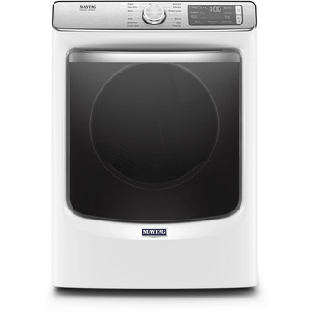 Maytag 7.3 cu.ft. White Front Load Gas Dryer with Sanitize - Energy Star
