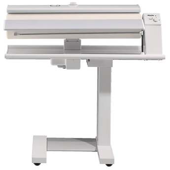 Miele Rotary Iron with Wide Width Roller, Open End Design, Easy Folding Function, 3 Temperature Settings, Variable Roller Speed and Fold Away Design, For Commercial and Residential Use