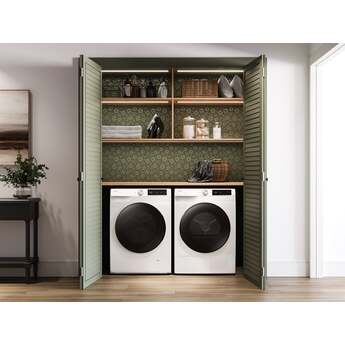 Samsung 24 Inch Smart Electric Ventless Dryer with 4.0 Cu. Ft. Capacity, Heat Pump Technology, 15 Dry Cycles, 11 Dry Options, AI Smart Dial, Sensor Dry, Lint Filter Indicator, and Energy Star? Certified: White — thumbnail 13
