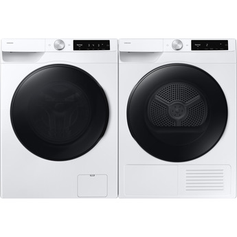 Samsung 24 Inch Smart Electric Ventless Dryer with 4.0 Cu. Ft. Capacity, Heat Pump Technology, 15 Dry Cycles, 11 Dry Options, AI Smart Dial, Sensor Dry, Lint Filter Indicator, and Energy Star? Certified: White — thumbnail 6