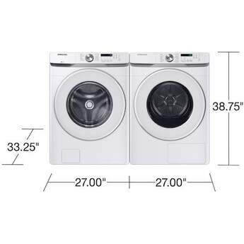 Samsung DV45DG6000HW 7.5 cu. ft. Capacity Ventless Hybrid Heat Pump Dryer White — thumbnail 21