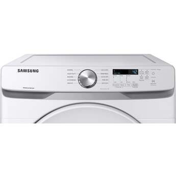 Samsung DVE45T6000W  27 Inch Electric Dryer with 7.5 cu. ft. Capacity — thumbnail 12