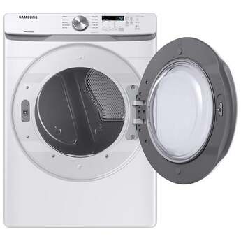 Samsung DVE45T6000W  27 Inch Electric Dryer with 7.5 cu. ft. Capacity — thumbnail 15