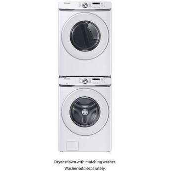 Samsung DVE45T6000W  27 Inch Electric Dryer with 7.5 cu. ft. Capacity — thumbnail 18