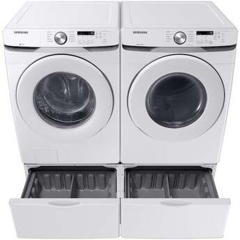 Samsung DVE45T6020W 27 Inch Electric Dryer with 7.5 cu. ft. Capacity — thumbnail 12