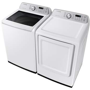 Samsung DVE47CG3500W 27 Inch Electric Dryer with 7.4 cu. ft. Capacity — thumbnail 11